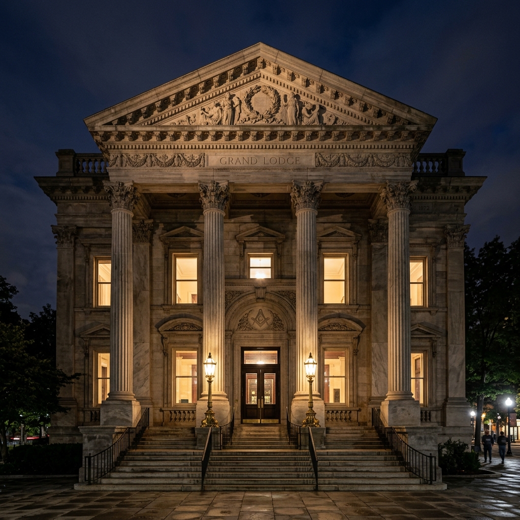 Lodge Building Facade